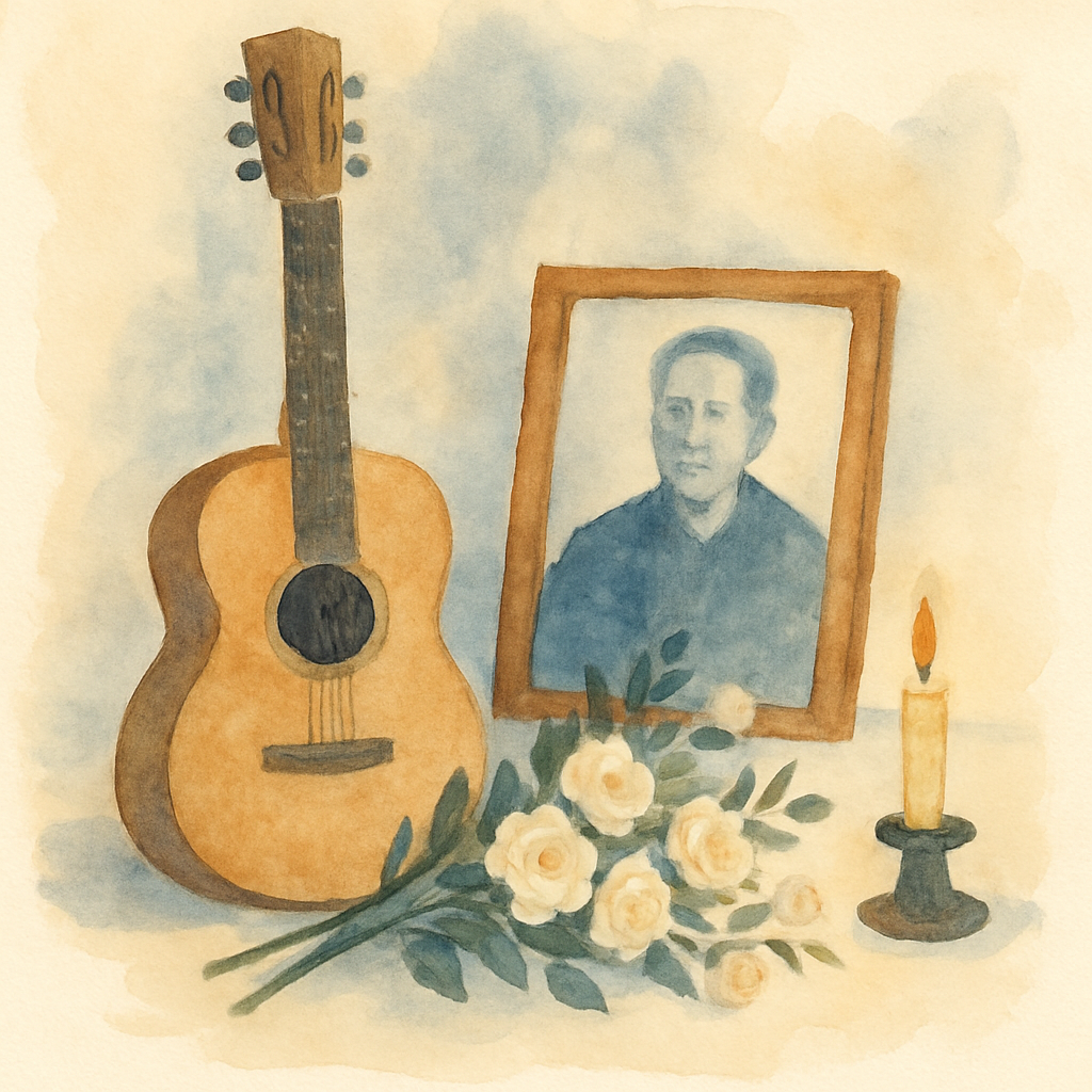 He Played Guitar at My Wedding Two Weeks Before He Died